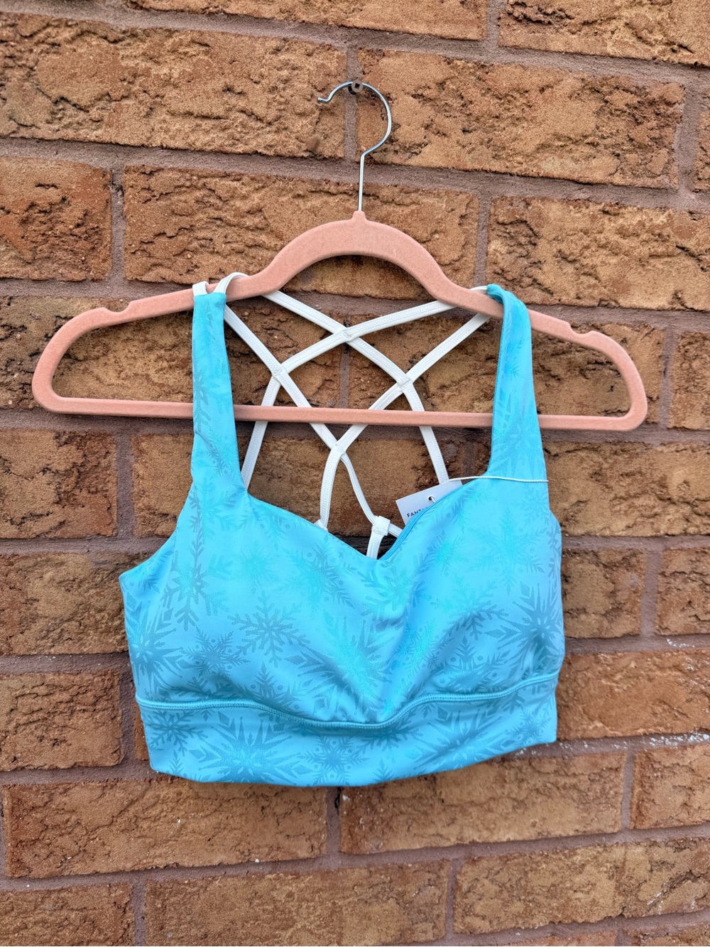 Crowned Apparel DISNEY FROZEN ELSA WOMEN'S SPORTS BRA